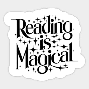 Reading Is Magical Sticker